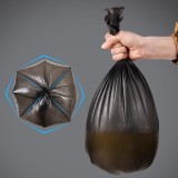 平口断点式垃圾袋卷装塑料袋通用圾垃袋平口增厚型一次性宿舍厕所清洁袋（单捆装）890