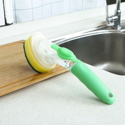 刷锅工具洗碗刷厨房去污刷洗锅底刷长柄加液刷子清洁擦强力刷锅刷