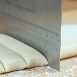 不锈钢切面刀具刮刀一体蛋糕奶油肠粉刮刀刮板刮片面团烘焙切割刀