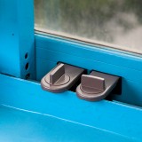 防盗窗锁塑钢铝合金推拉窗户锁平移窗锁扣儿童防护防盗限位器