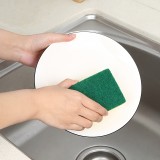 家用厨房洗碗布去污魔力擦刷锅纳米工字双面海绵清洁刷 单片装