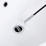 管道疏通器家用弹簧头发钩子厨房通下水道工具水管钢丝毛发清洁器（160cm）