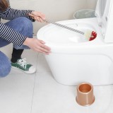 坐便器清洁刷不锈钢创意长柄厕所刷子卫生间洁厕无死角马桶刷套装