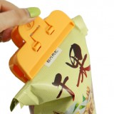 30年老品牌振兴 食品夹子封口夹密封夹奶粉零食干果塑料袋夹家用出料嘴保鲜密封夹（2个装）JO366