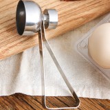 开蛋器糯米蛋神器手动不锈钢切蛋器小口鸡蛋开孔敲蛋器鸡蛋开壳器 大号