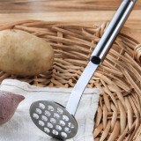 厨房用品多孔不锈钢土豆泥压泥器多功能手动压薯器辅料捣碎器