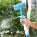 多功能一体式高层窗户玻璃擦刮水器双面可喷水清洁刮玻璃刮清洁器