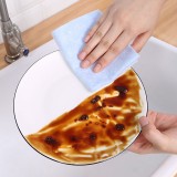 厨房洗碗布吸水不易沾油清洁抹布家用干湿两用不掉毛多功能椰皮抹布