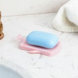 浴室简约家用肥皂架创意可爱鲸鱼香皂架沥水提手镂空卫生间香皂盒