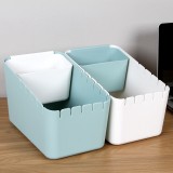 桌面分类垃圾桶家用客厅干湿分离垃圾筒分类纸篓创意分类桶（方形）单内挂