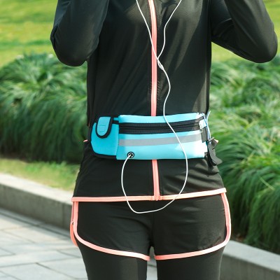 运动腰包户外运动骑行小腰包涤纶防水健身隐形包健身装备运动腰包
