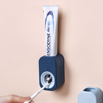 全自动省力挤牙膏器免打孔可拆卸牙膏置物架浴室壁挂式懒人挤压器