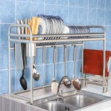 厨房用品收纳架置物架不锈钢水槽沥水架放碗架碗筷碟盘滤水架