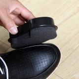 擦皮鞋海绵鞋擦皮质保养护理擦鞋油无色高品质双面保养油通用清洁