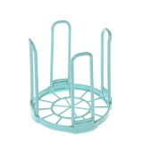 塑料碗架家用厨房用品碗筷收纳沥水架放碗架子圆形栅栏收纳架洗碗架置物架