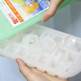 30年老品牌振兴 冰块模具多格家用制冰模具冰格带盖辅食盒子冻冰块模具冰块制冰盒 （16格冰格） YH5869