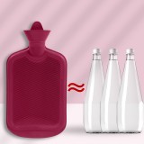 热水袋注水型暖手宝暖宫袋加大容量暖水袋冬季家用加厚防爆热水袋（大号）（2000ML）