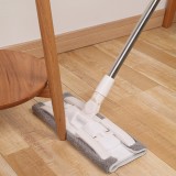 免手洗平板拖把家用懒人网红拖地神器木地板一拖干湿两用地拖布净（小精灵平板拖把）2068