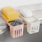 勺子形水槽吸盘置物架清洁刷置物架沥水筷子笼家用厨房免打孔海绵肥皂收纳架