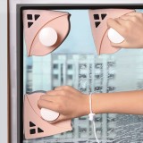 擦玻璃器擦双层高层强磁双面擦窗户刷高楼清洁清洗家用工具刮刷玻璃擦（L款菱形）