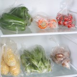 加厚PE保鲜袋家用经济装大小号保鲜袋一次性食物冰箱收纳密封袋