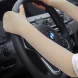 男女开车户外防护专用冰丝护袖护臂手臂冰爽手套长款夏季防晒袖套（连拇指款）