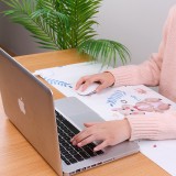 鼠标垫加热暖桌垫办公桌垫笔记本电脑键盘垫防水写字垫暖手垫 特大号（推拉款印花）80*30cm