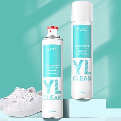 YLYL 鞋子鞋袜除菌喷雾鞋内异味除脚臭除脚汗干爽剂鞋柜鞋子保护剂喷雾 （220ml）