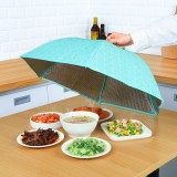 可折叠伞形保温菜罩冬季饭菜罩剩菜罩餐桌罩食物家用保温罩盖菜罩