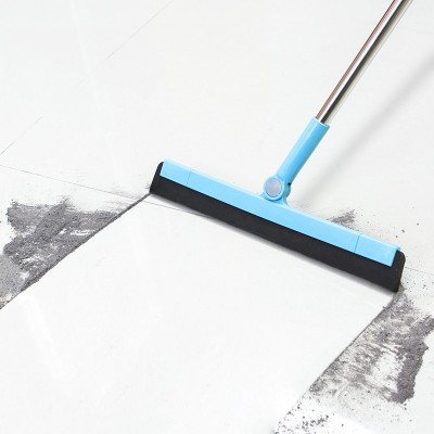 浴室拖把刮地板扫水刮水器尾部带孔地刮家用卫生间扫头发扫地工具魔术扫把