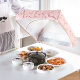 保温菜罩冬季饭菜罩剩菜罩可折叠餐桌罩食物家用保温罩盖菜罩（小号）