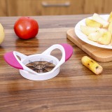 切苹果神器苹果切片器厨房工具水果分割器圆形多功能不锈钢去核器刀削