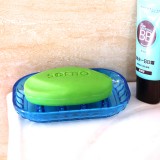 创意便携式肥皂盒卫生间免打孔浴室多用洗衣皂托防滑沥水架香皂盒