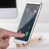 手机支架懒人床头桌面固定支架木质手机架平板支架便携通用手机座