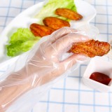 一次性手套食品餐饮美容家务手膜加厚型透明塑料薄膜清洁卫生手套(50个装)