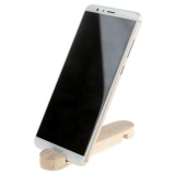 手机支架懒人床头桌面固定支架木质手机架平板支架便携通用手机座