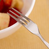 陶瓷手柄不锈钢水果叉时尚水果签子韩式西餐创意小叉子甜品点心叉
