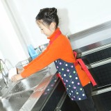 韩版创意可爱星空防油防污围裙 围兜 S号（儿童款）178