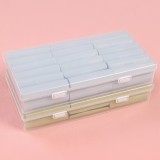 被子固定器长方形全透明床单夹收纳盒多功能整理盒化妆品首饰盒塑料储物盒分类盒子药品盒