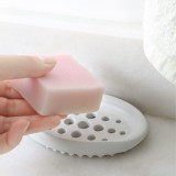 肥皂盒卫生间日用品创意可爱家居波浪纹镂空皂托沥水皂盒卫浴用品香皂盒