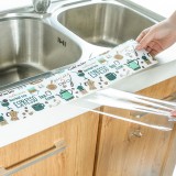 自粘水槽防水贴厨房防水防霉胶带卫生间洗漱台吸湿贴纸台面吸水贴