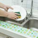 自粘水槽防水贴厨房防水防霉胶带卫生间洗漱台吸湿贴纸台面吸水贴