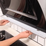 LUZU 抽油烟机通用吸油棉条厨房家用防油纸吸油纸油槽专用过滤侧吸棉条（10片/包）