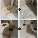 全球仓 瓷砖除锈清洁剂强力去污去黄石材除锈迹厕所地板砖去除铁锈清洗剂（500ml）带水剂喷头